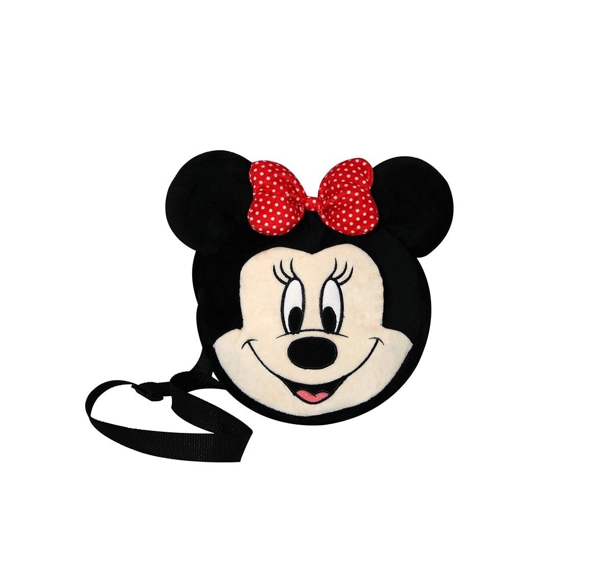 Disney Minnie Shape Side Bag Plush Accessories for Kids age 12M+ - 19.05 Cm 