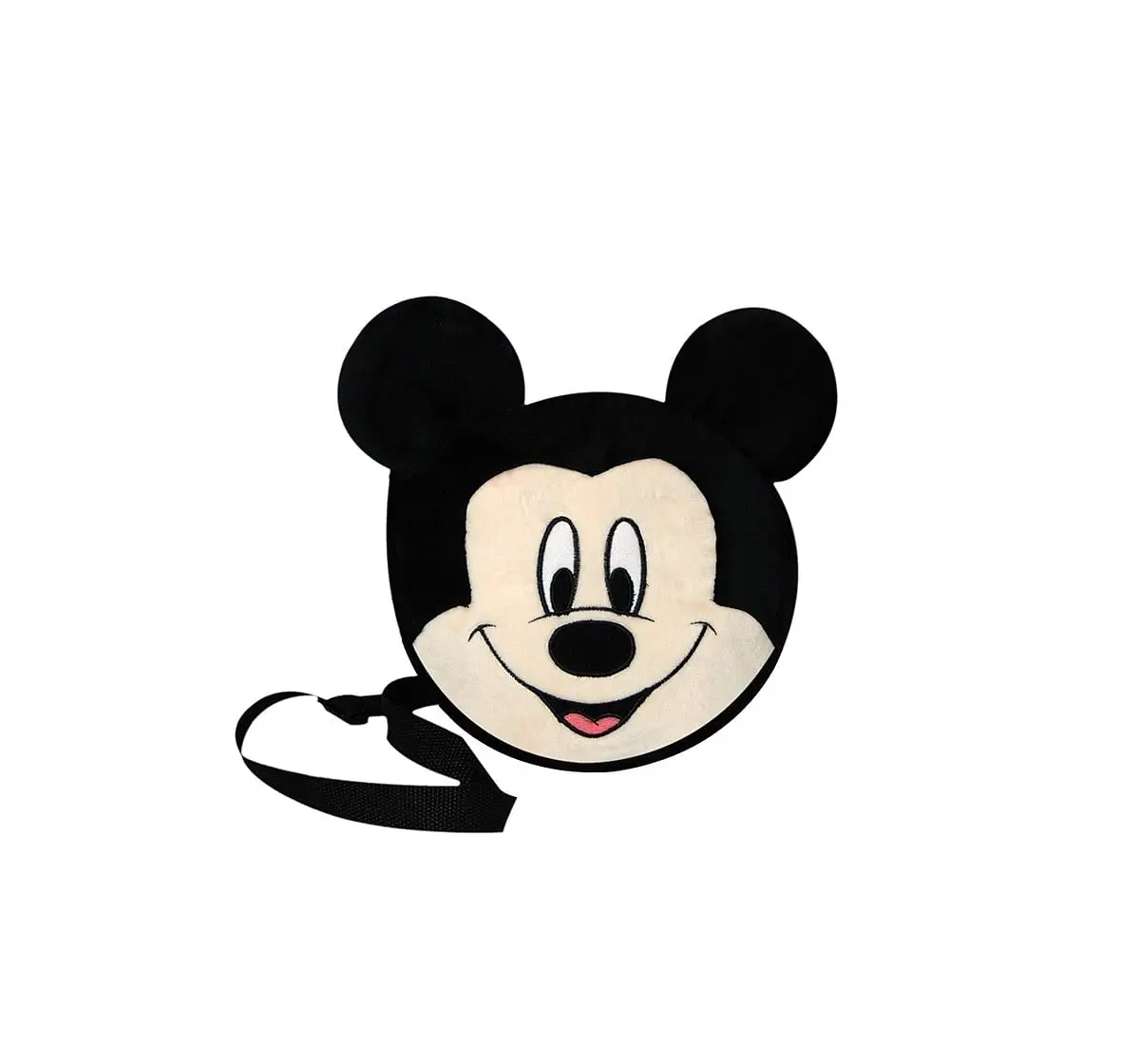 Disney Mickey Shape Side Bag Plush Accessories for Kids age 12M+ - 19.05 Cm 