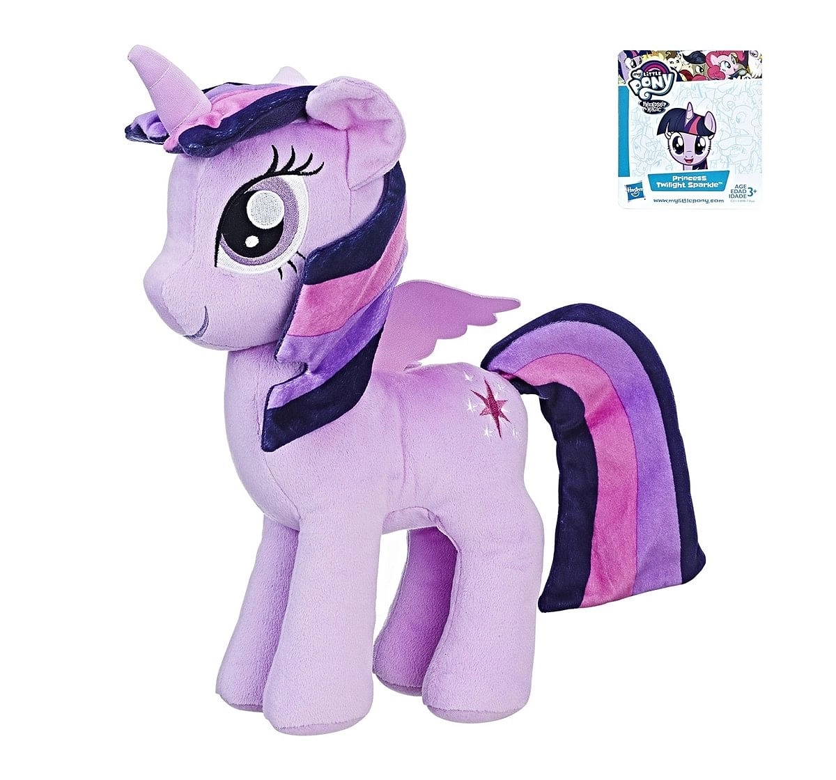  My Little Pony Cuddly Plush Figures Assorted Character Soft Toys for Kids age 3Y+ - 30.48 Cm 