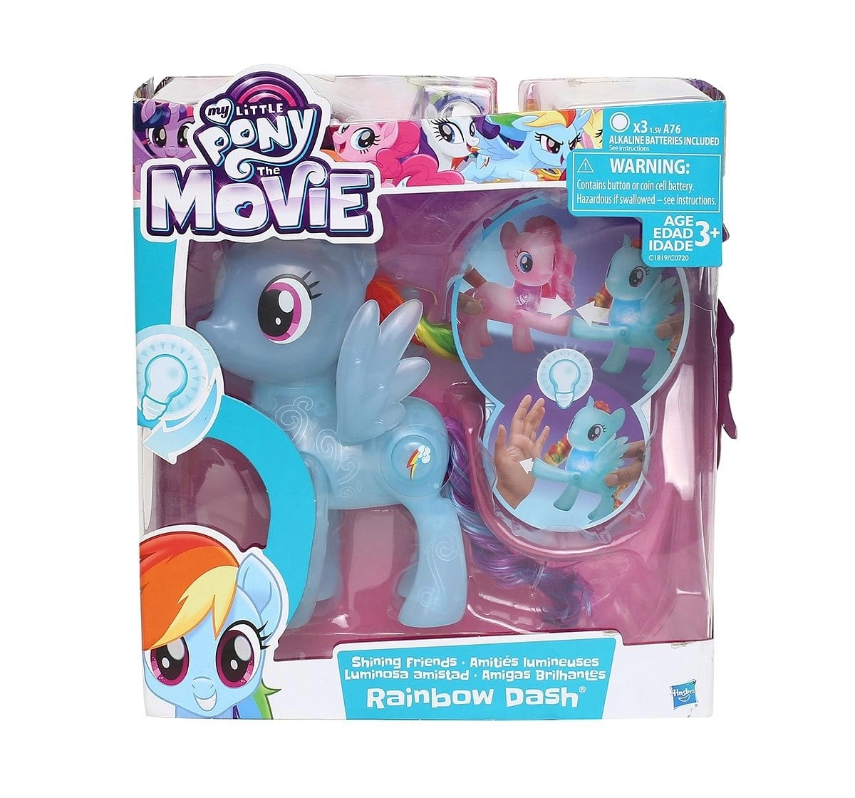 My Little Pony Shining Friends Rainbow Dash Figure Collectible Dolls for age 3Y+ 