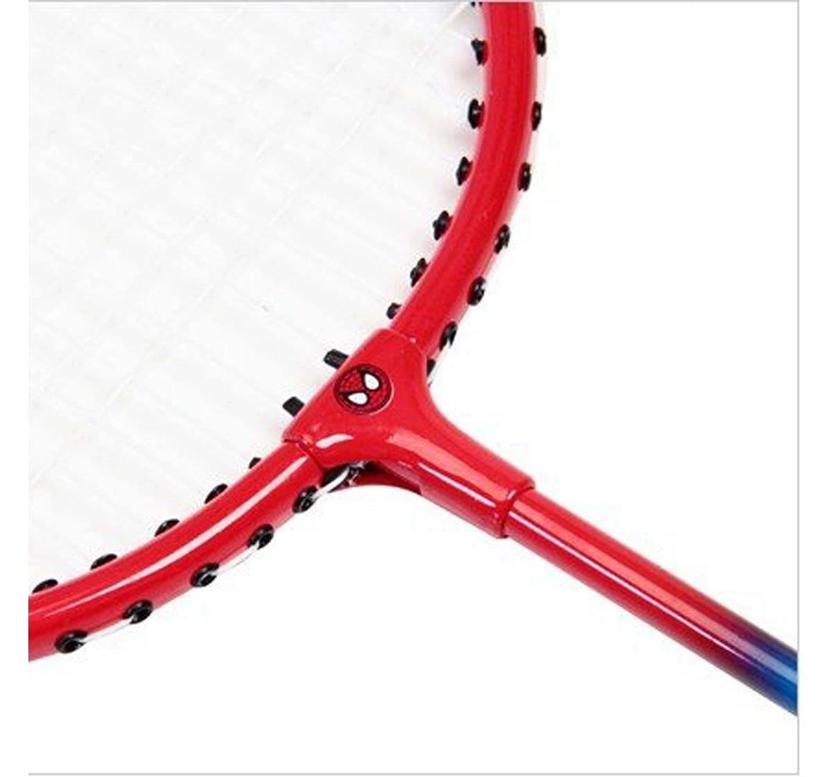 Marvel Spiderman Badminton Racket Set for Kids Outdoor Sports for Kids Age 3Y+ (Blue)