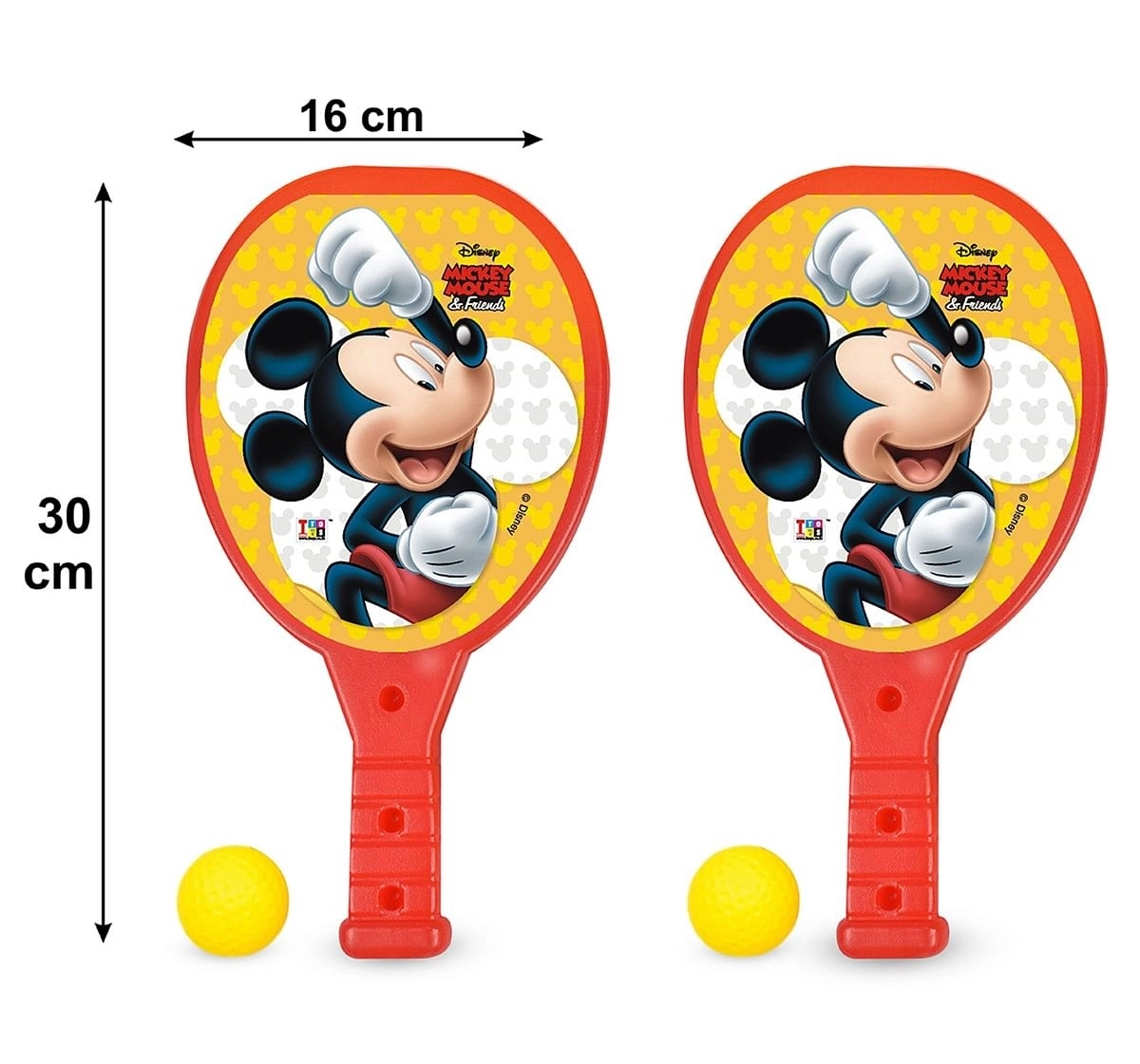 IToys Disney Racket Set Assorted, Unisex, 2Y+ (Multicolor)
