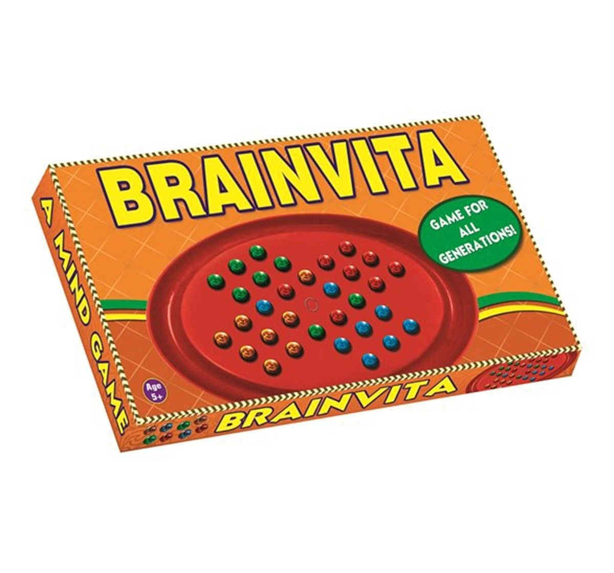 Sterling Brainvita Board Game,  5Y+(Multicolour)