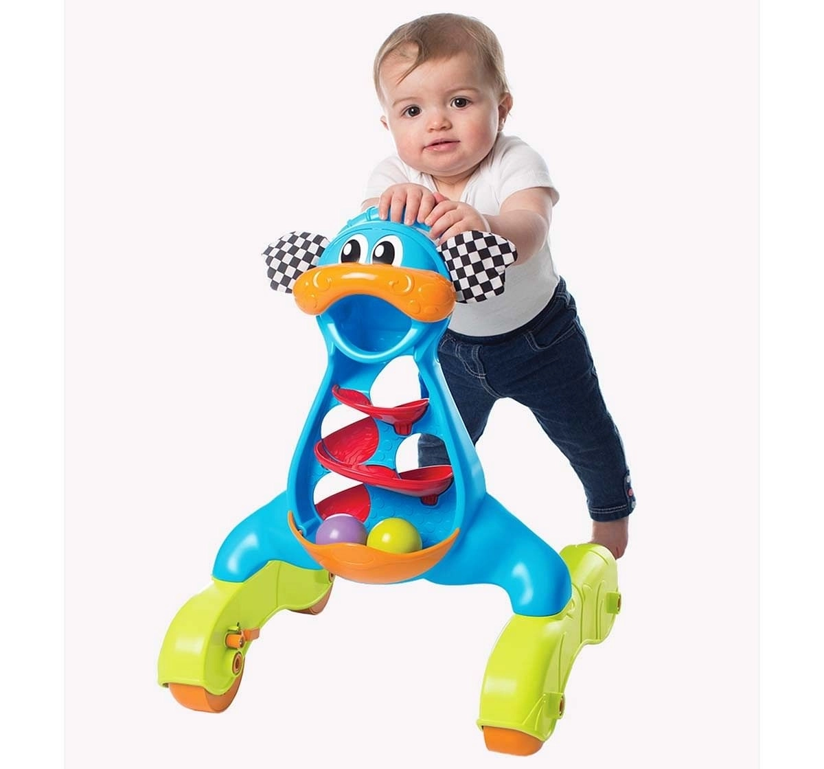 Playgro Walk With Me Blue Dragon Activity Walker Baby Gear for Kids age 12M+