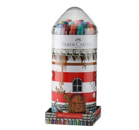 Faber-Castell Erasable Crayon Tin Set Pack of 12 (Assorted) 