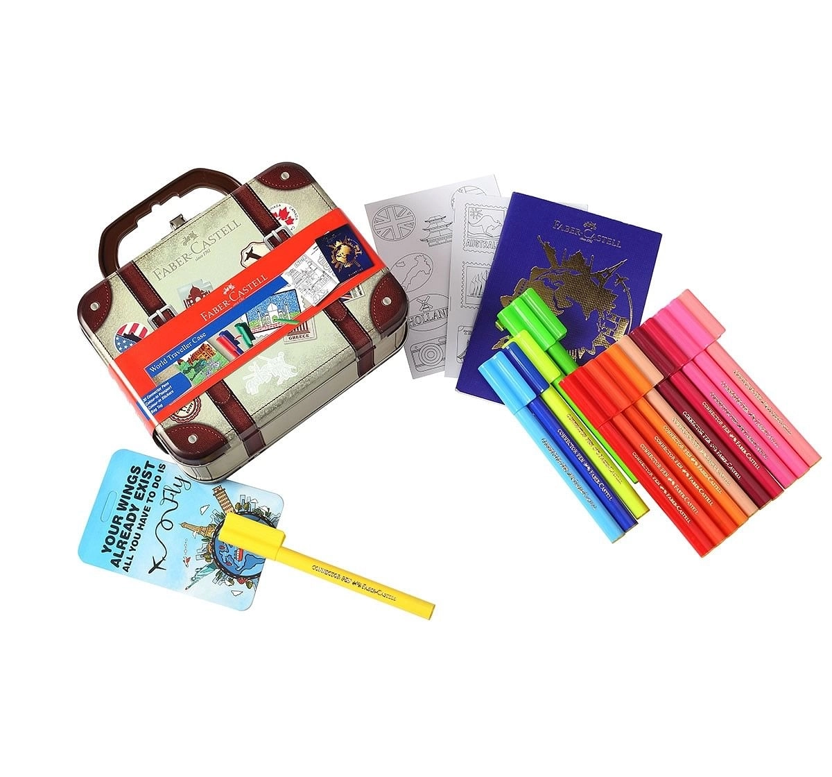 Faber-Castell  170554  world traveller case , 4Y+