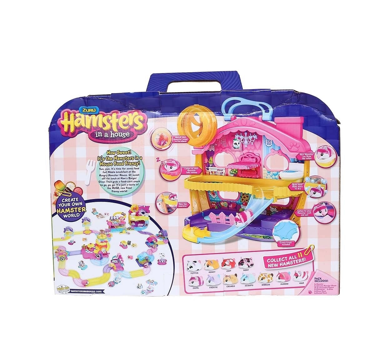 Zuru Hamsters In A House Ultimate Playset Collectable Dolls for age 4Y+ 