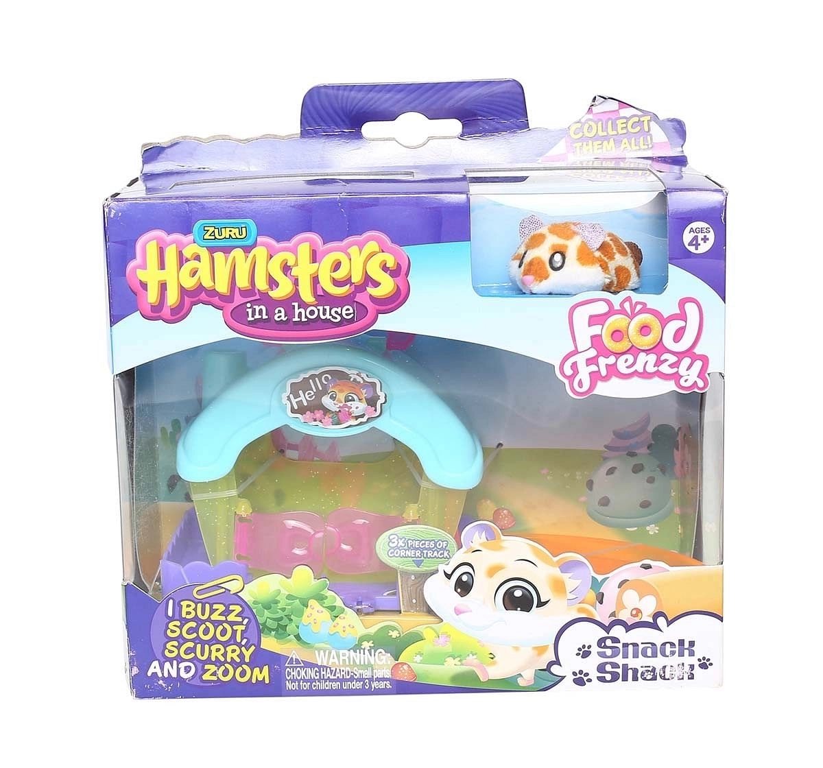 Hamster In A House Series 2 Little Plays  (Multicolor) Collectible Dolls for age 4Y+ 