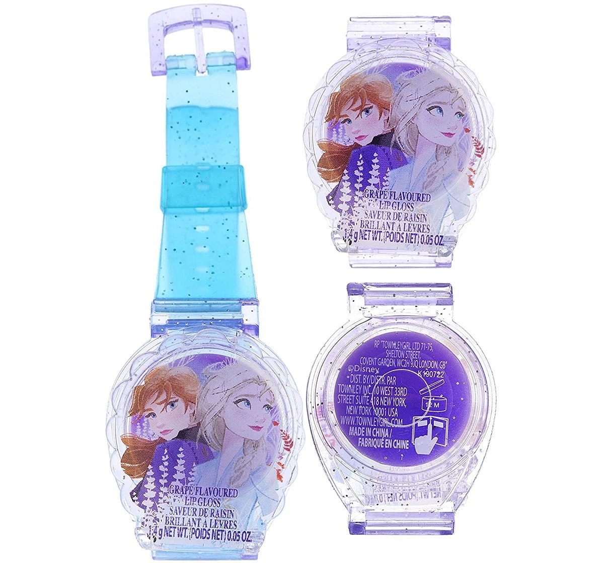Townley Girl Disney Frozen Lip Gloss Watch DIY Art & Craft Kits for age 3Y+ 