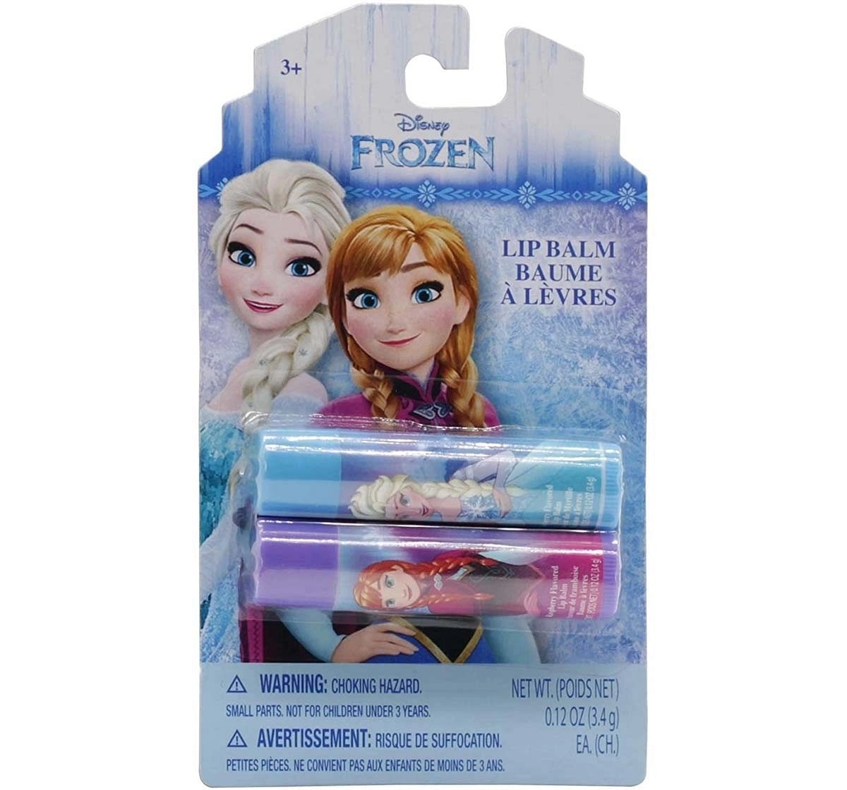 Townley Disney Frozen Lip Balm – Two Pack Diy Art & Craft Kits for Kids Age 3Y+