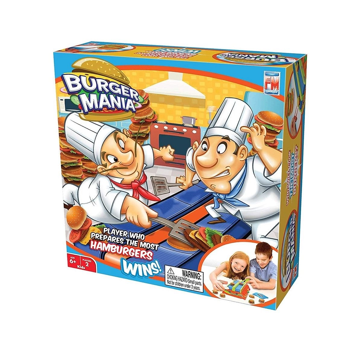 Fotorama Burger Mania Action Game Games for Kids age 6Y+ 
