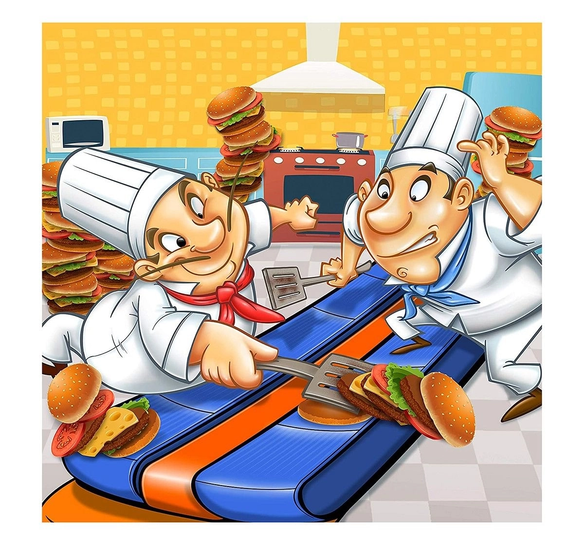 Fotorama Burger Mania Action Game Games for Kids age 6Y+ 