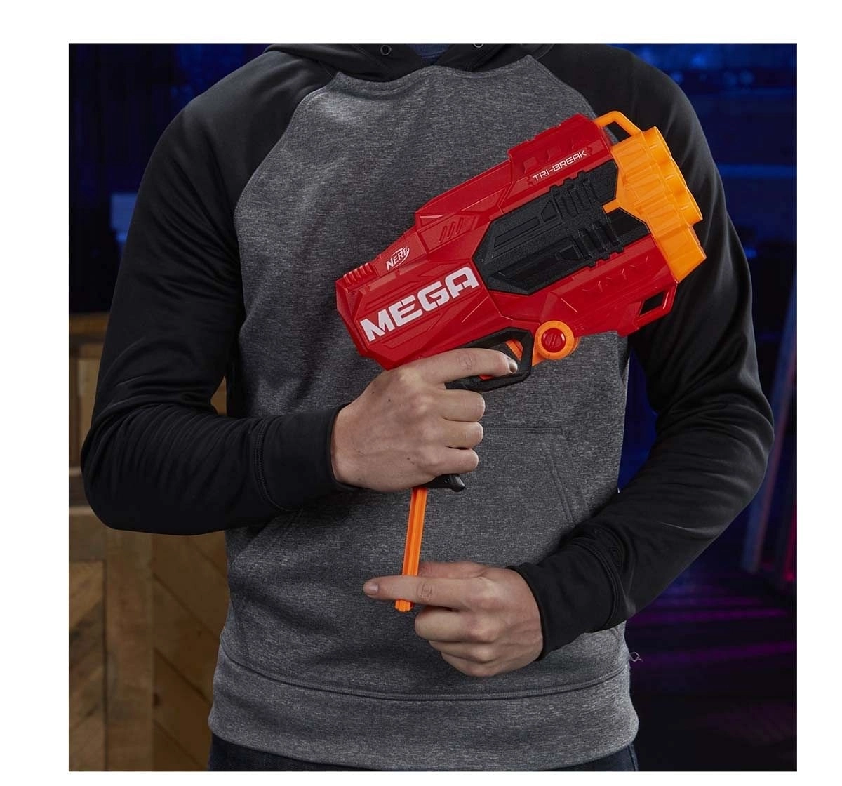 Nerf Mega Tri-Break Gun