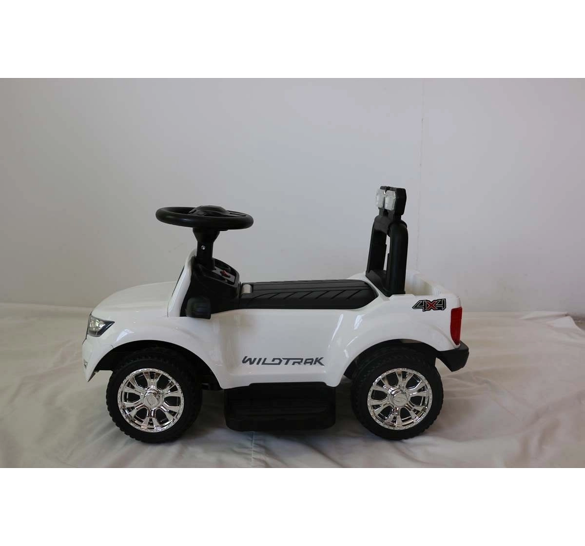 Dk Pedal Car - White Battery Operated Rideons for Kids age 3Y+