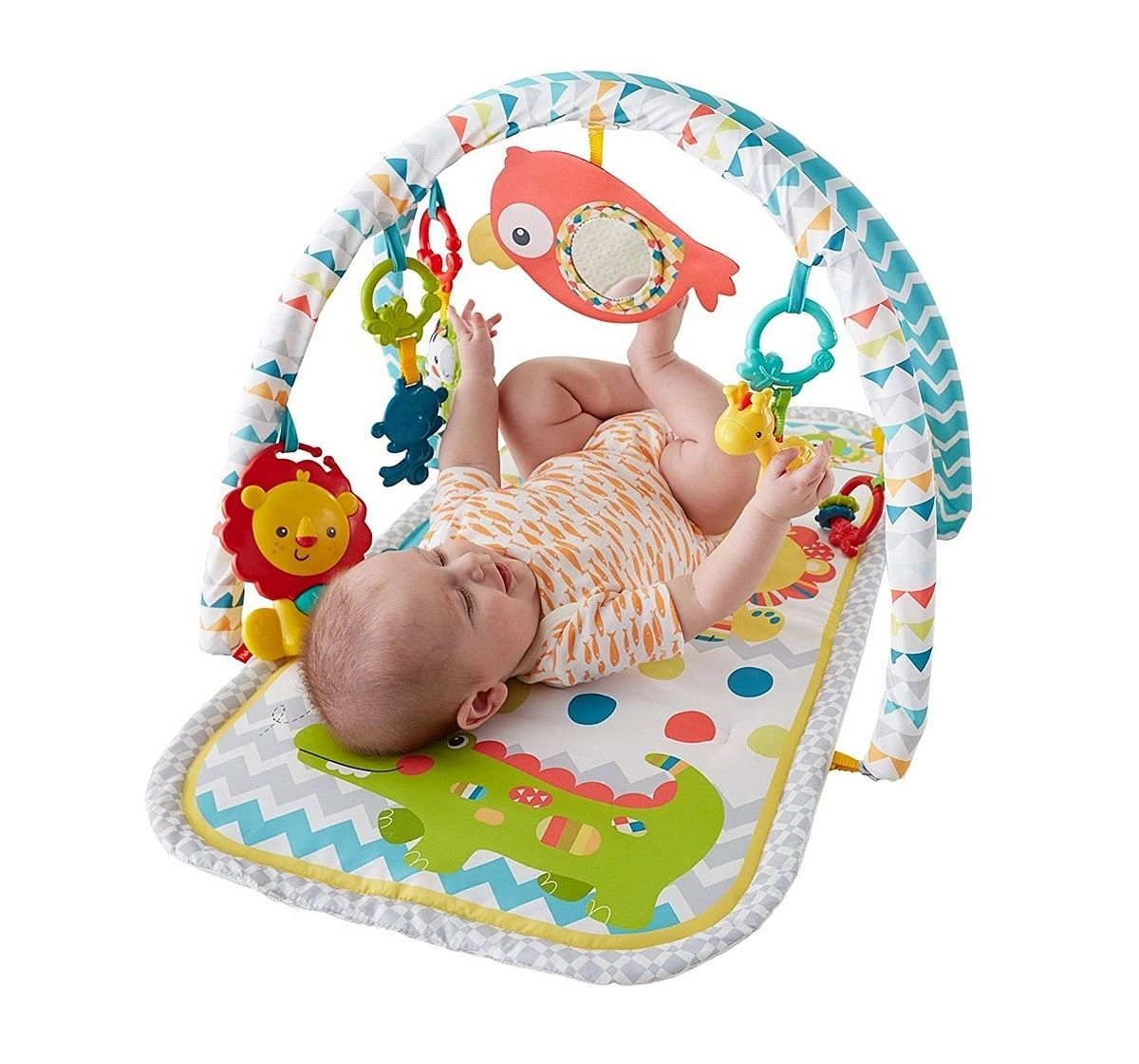 Fisher Price 3-in-1 Rainforest Sensory Baby Gym