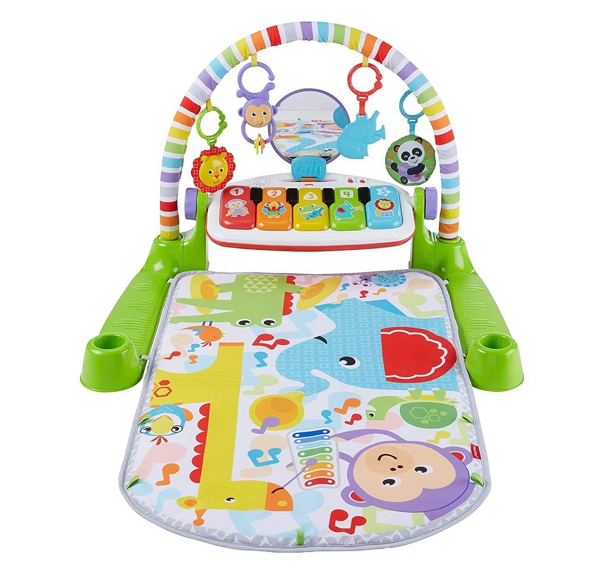Fisher Price Deluxe Kick And Play Piano Gym Baby Gear for Kids age 6M+ 