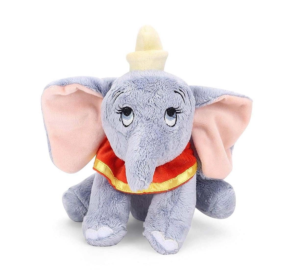 Disney Dumbo Plush, Multi Color, 9 Inch Character Soft Toys for Kids age 0M+ 23 Cm 