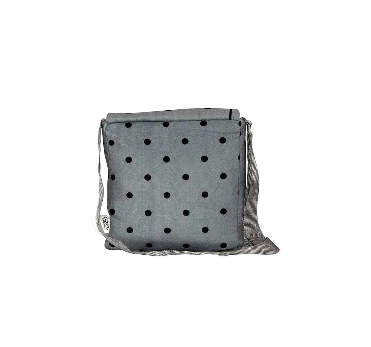 Disney Happiness Zipper Closure Mickey Mouse Printed Sling Bag_Grey_Free Size Plush Accessories for Kids age 12M+ - 27.94 Cm 