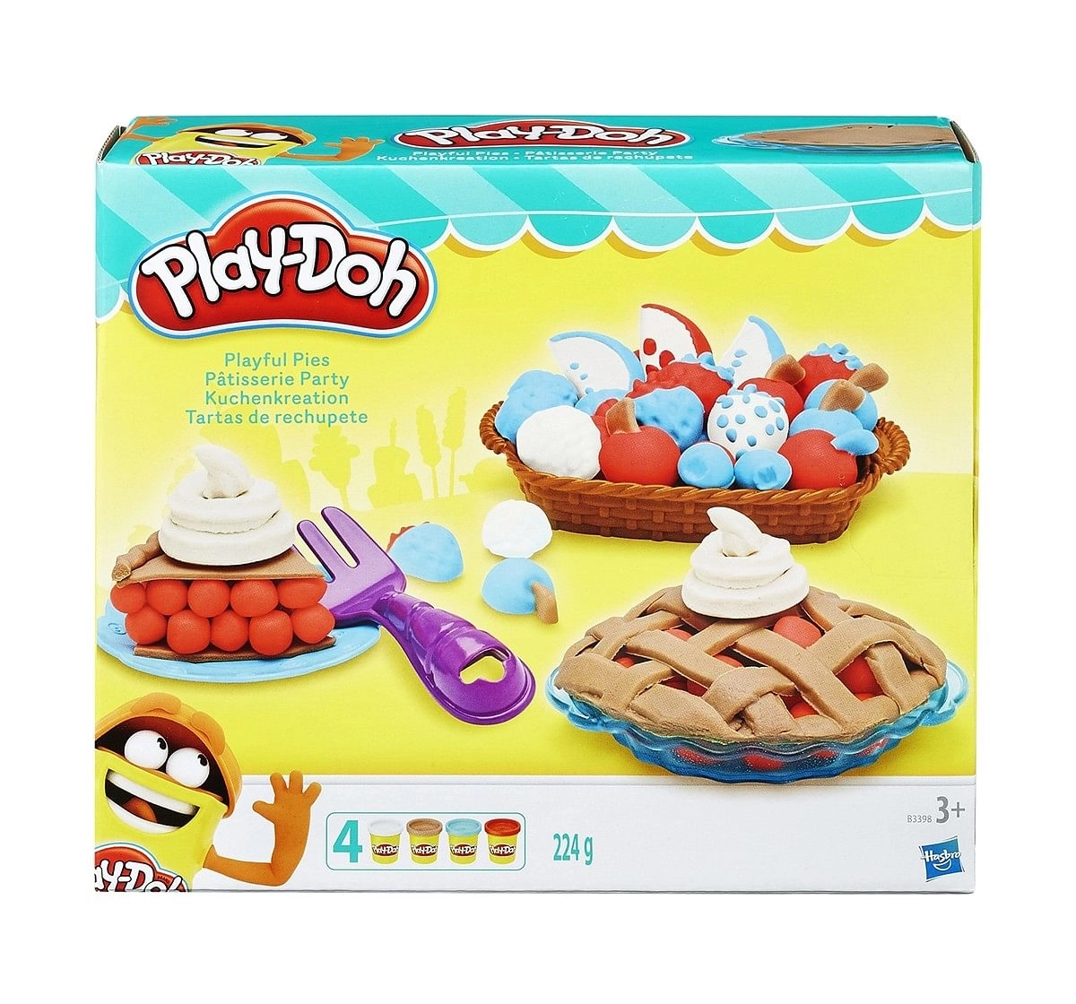 Play-Doh Playful Pies Set Clay & Dough for Kids age 3Y+ 