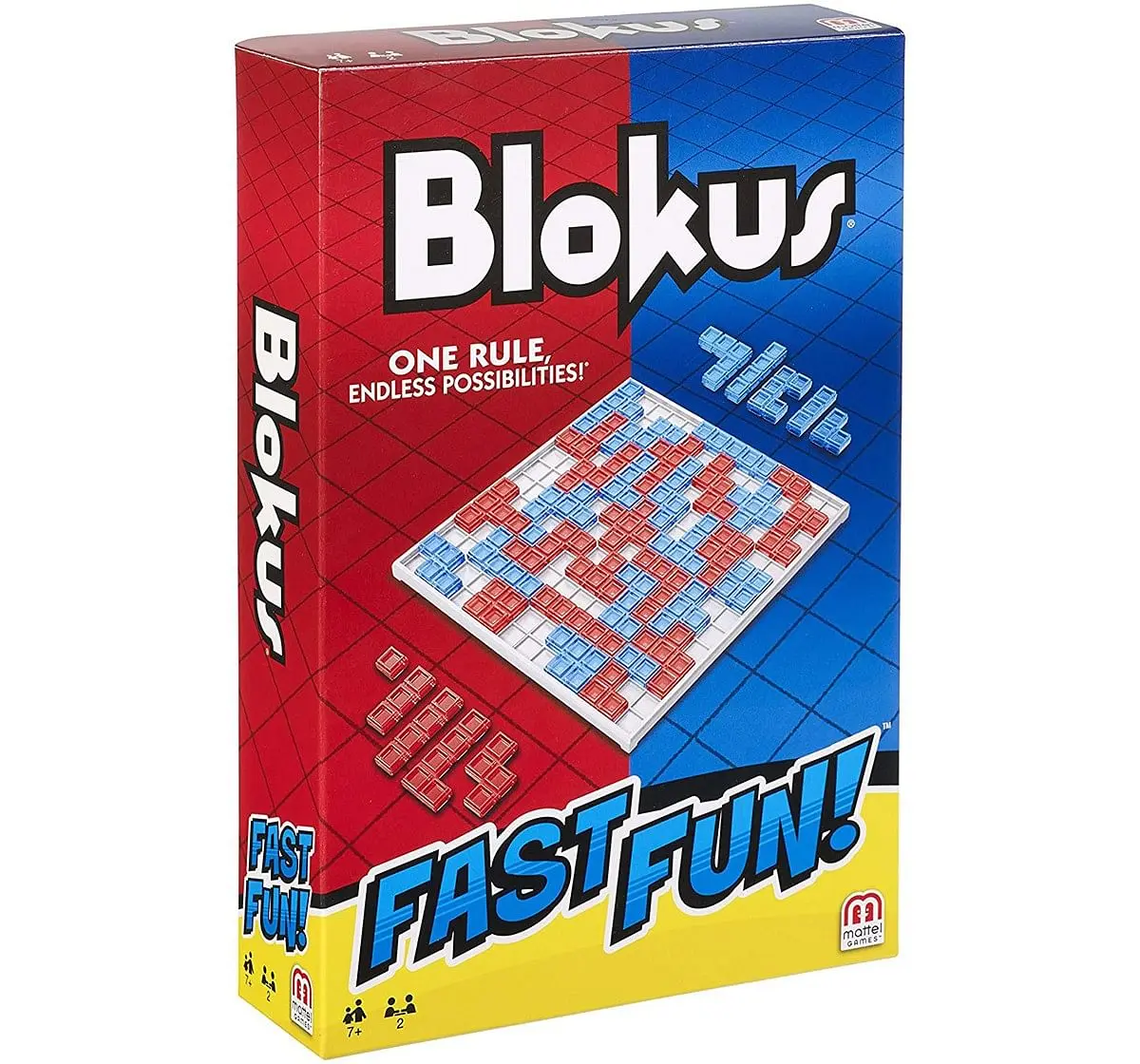 Mattel Games Blokus Fast Fun Games for Kids age 5Y+
