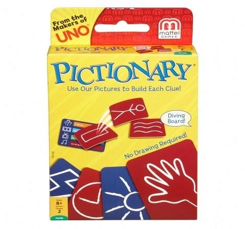 Mattel Games Pictionary Card Game Games for Kids age 7Y+ 