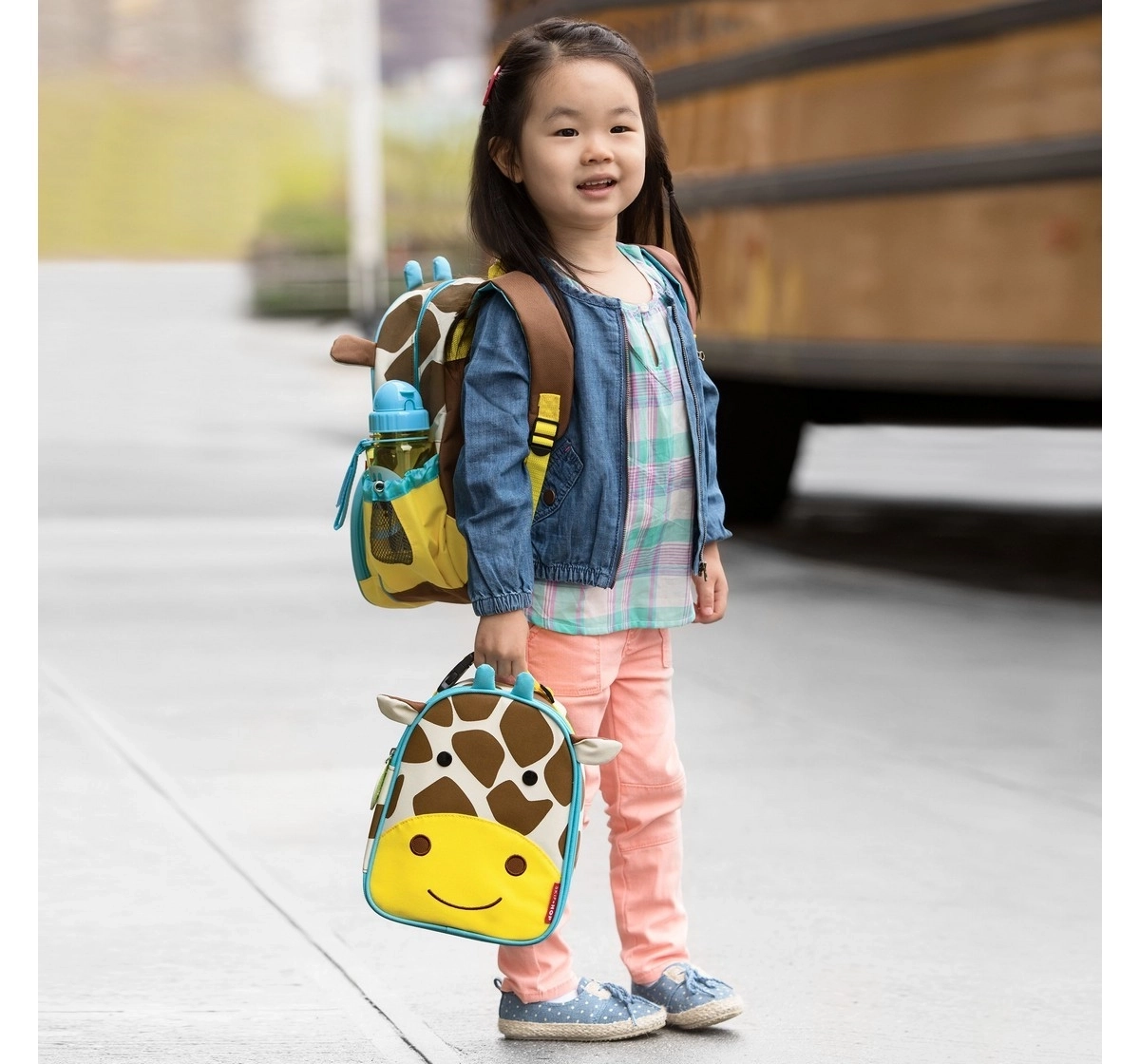 Skip Hop Zoo Little Kid Backpack Giraffe 3Y+, Multicolour