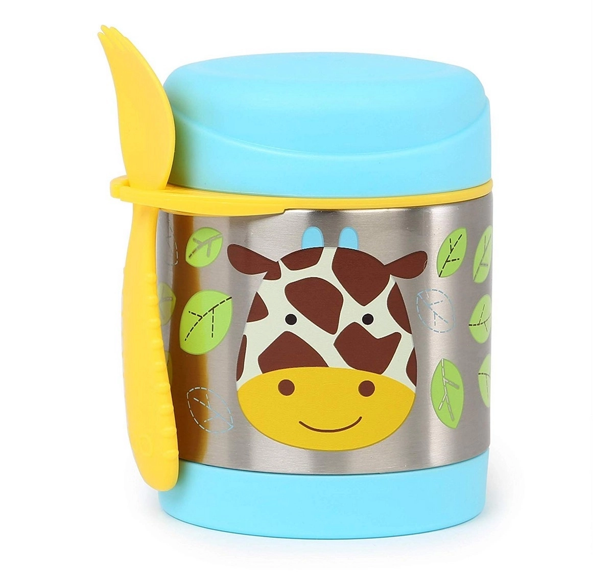 Skip Hop Zoo Insulated Little Kid Food Jar Giraffe 3Y+, Multicolour