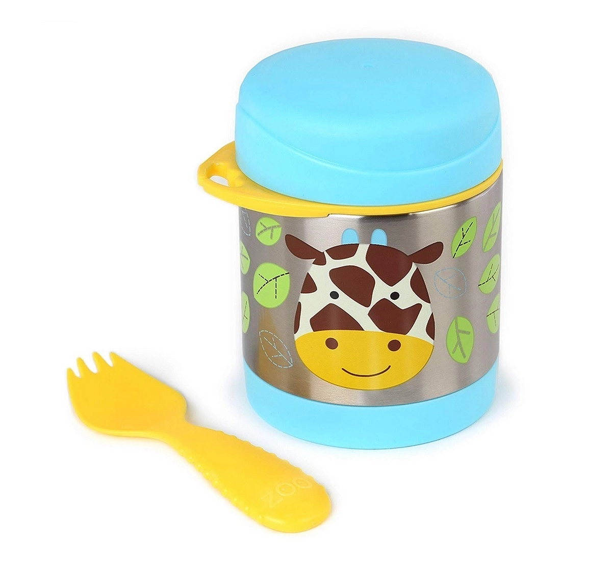 Skip Hop Zoo Insulated Little Kid Food Jar Giraffe 3Y+, Multicolour