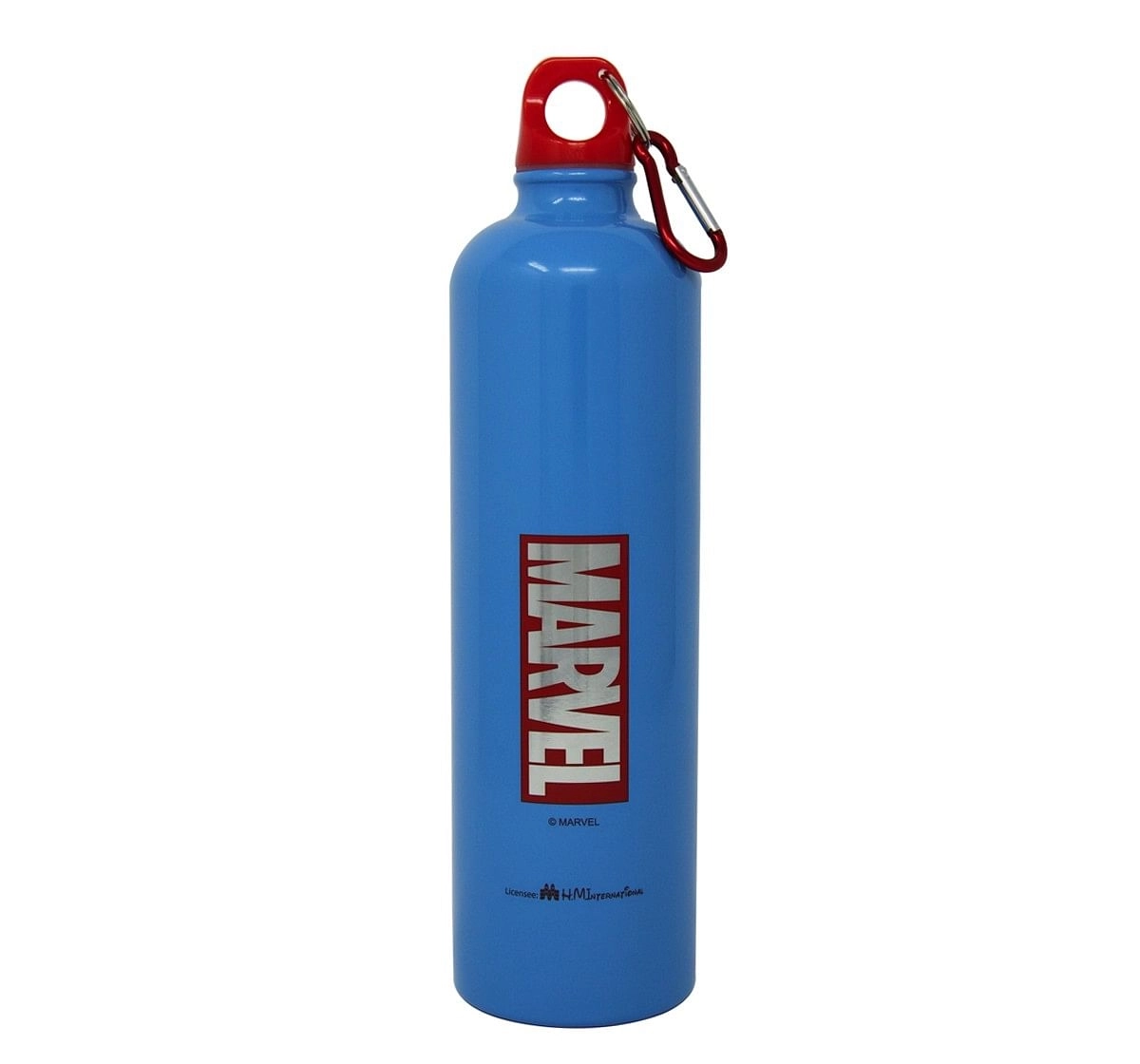 Captain America Shield Stainless Steel Sipper Water Bottle 750Ml Blue 5Y+
