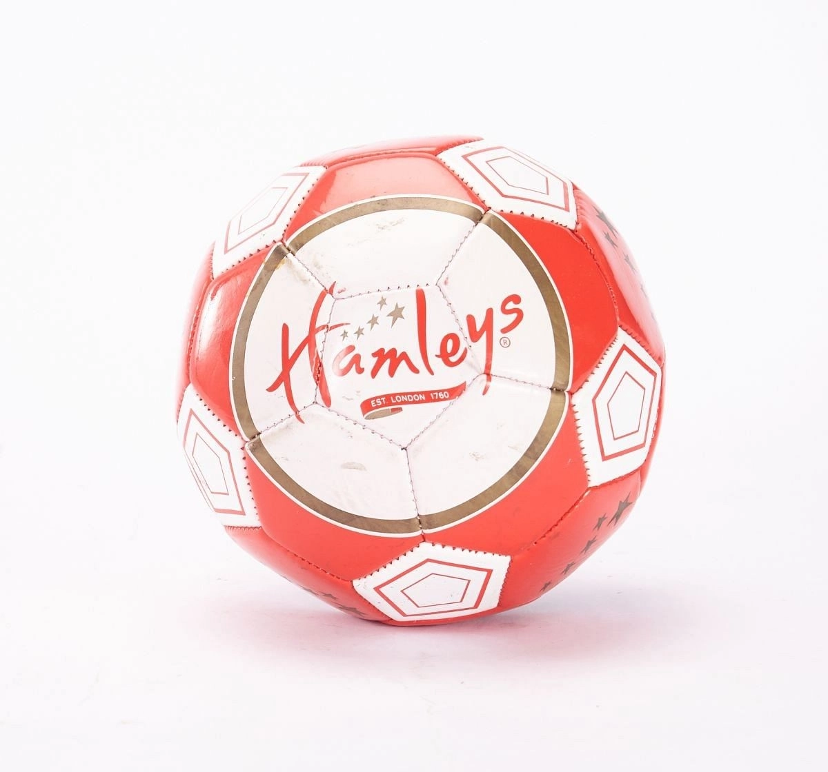 Hamleys Football Small Ball Sports & Accessories for Kids age 3Y+ (Red)