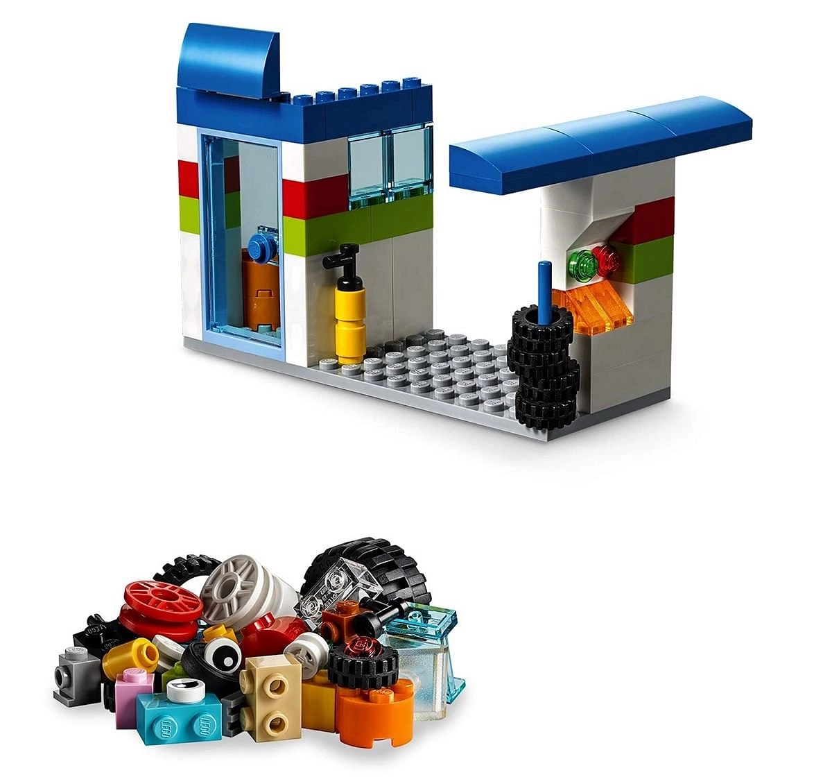 Lego Classic Bricks On A Roll Building Blocks (442 Pcs) 10715 (Multi Color) 
