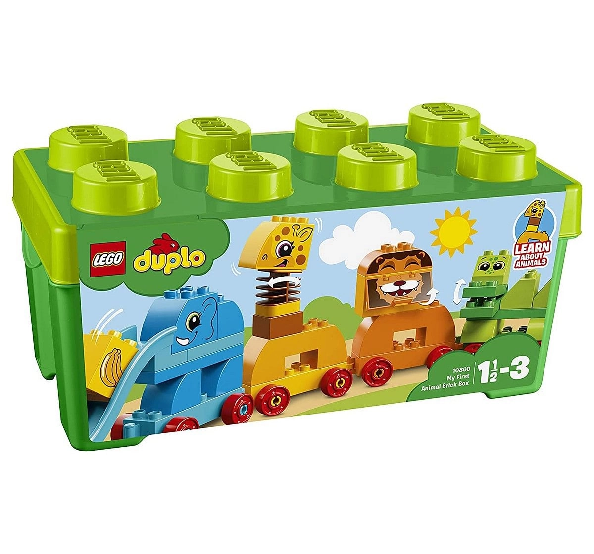  Lego Duplo My First Animal Building Blocks (34 Pcs) 10863  for Kids age 1½Y+ 