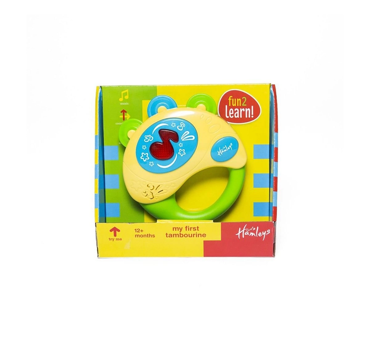 Hamleys My First Tambourine Learning Toys for Kids age 12M+ 