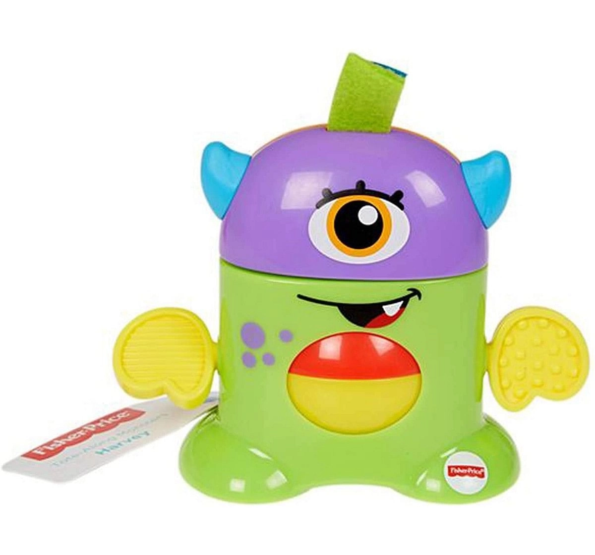 Fisher Price Tote - Along Monster Early Learner Toys for Kids age 6M+, Assorted