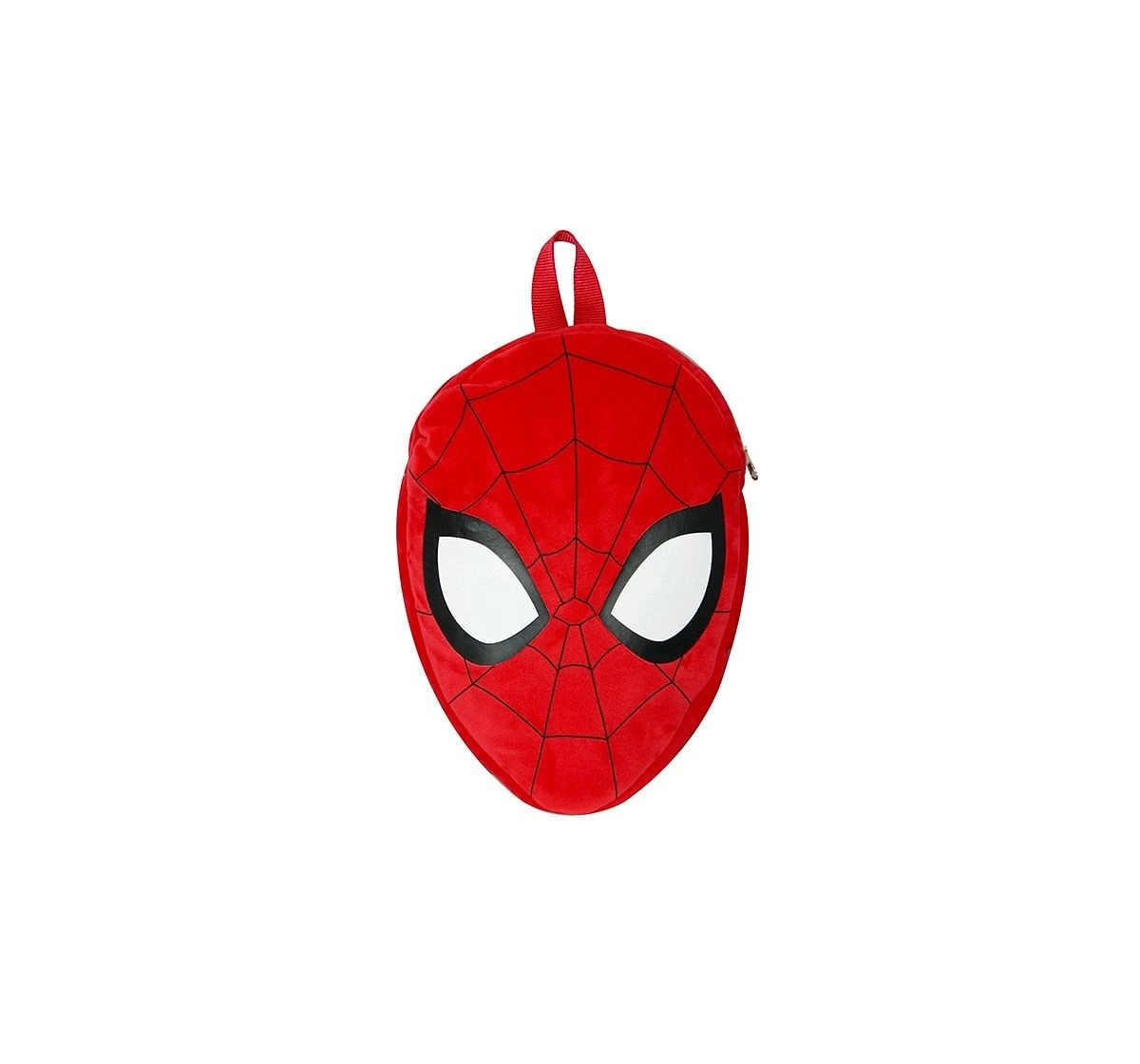 Disney Spiderman Face Shape Bag Plush Accessories for Kids age 12M+ - 30.5 Cm 