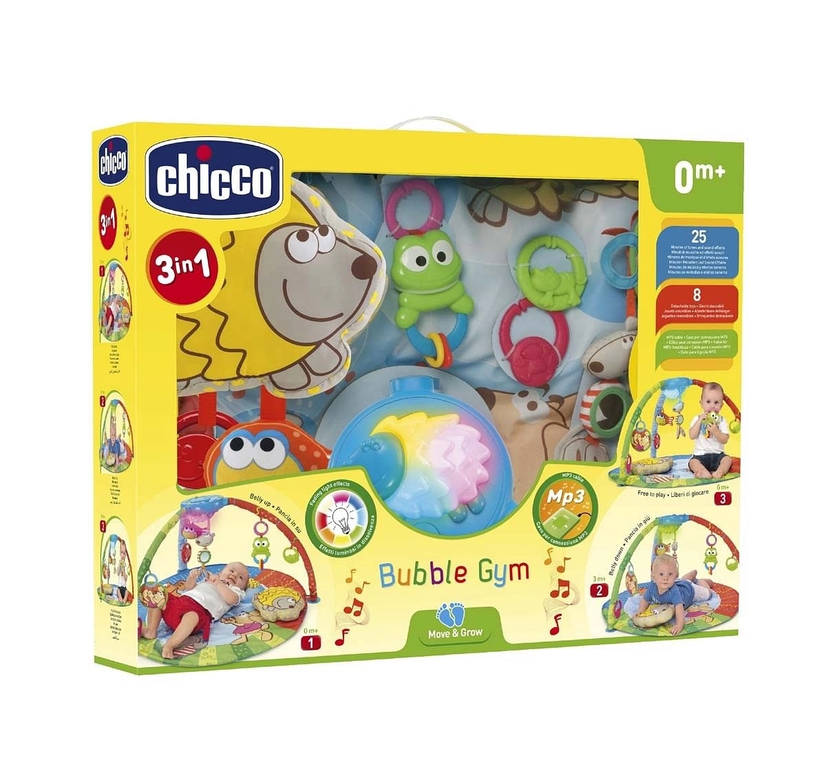 Chicco Bubble Gym Playmat - Multicolor Baby Gear for Kids age 0M+ 