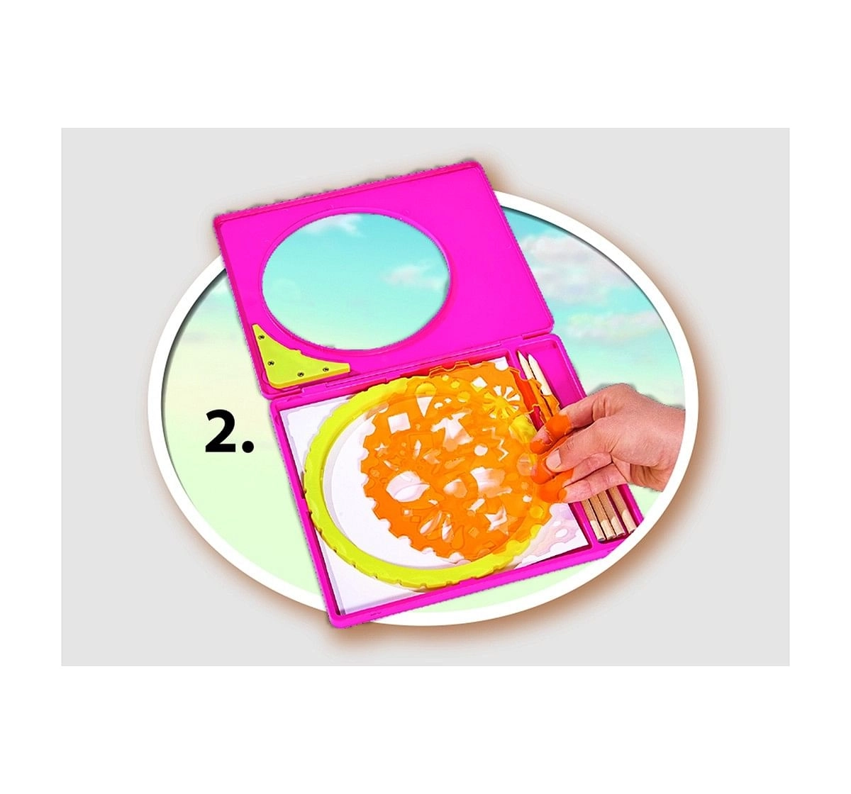 Simba - Masha Magic Designer DIY Art & Craft Kits for Kids age 4Y+ (Pink)
