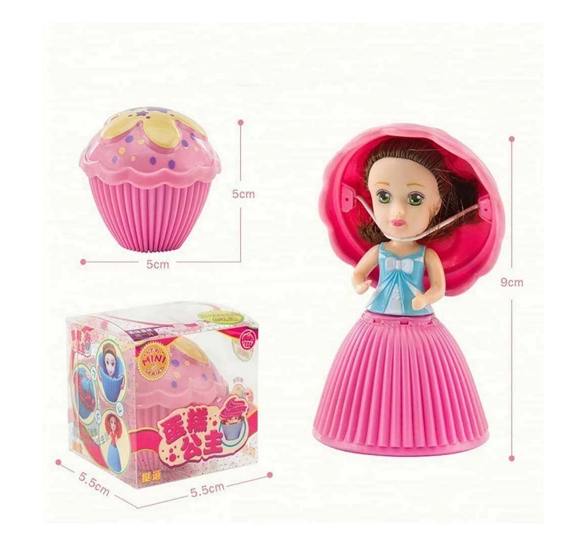 Mini Cupcake Surprise Single Doll Collectible  for age 3Y+ 