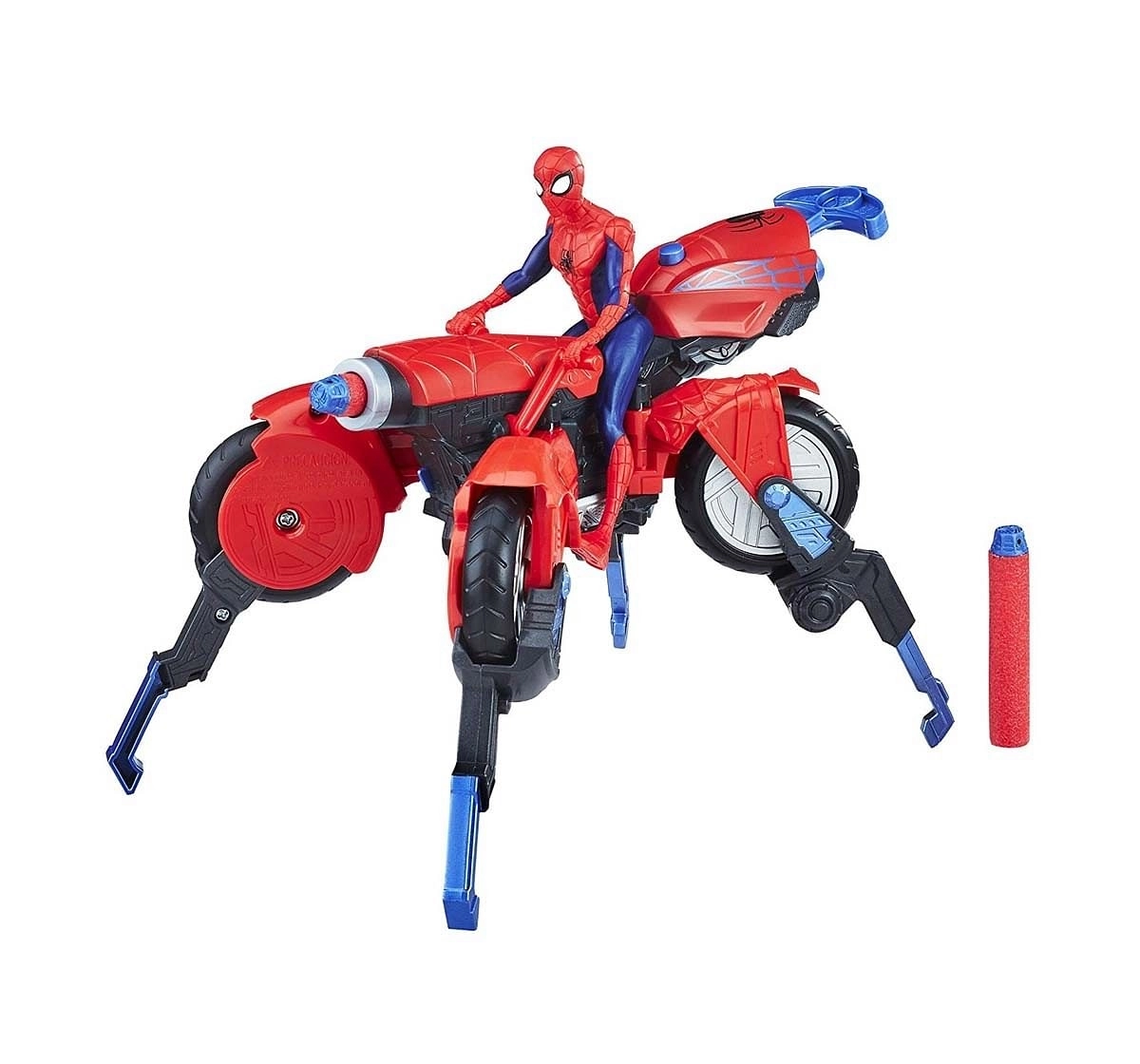 3-In-1 Marvel Spider Cycle with SpiderMan Action Figure for Kids age 3Y+ 