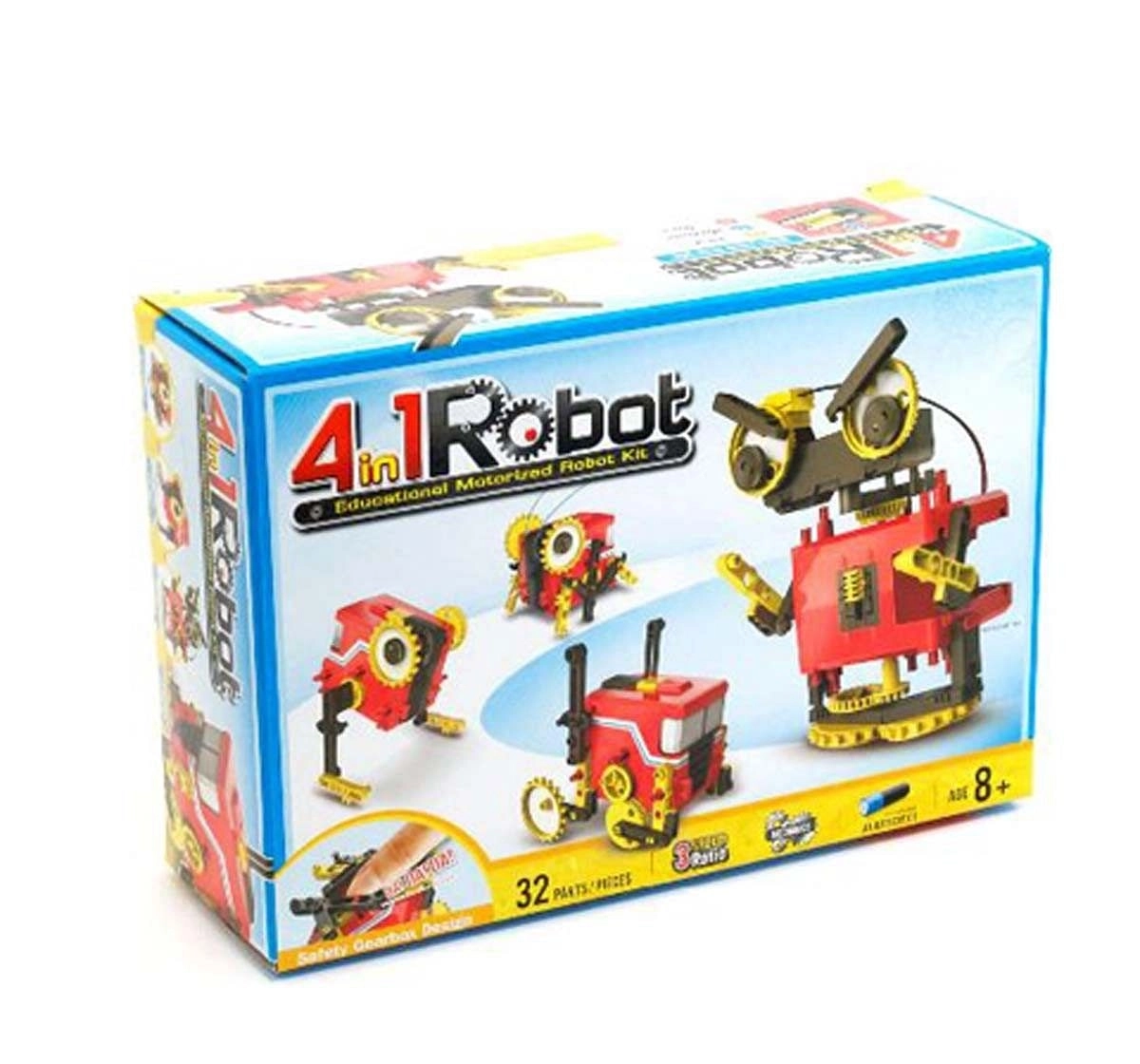 Red5 4 In 1 Robot-32 Pcs Science Kits for Kids age 8Y+ 