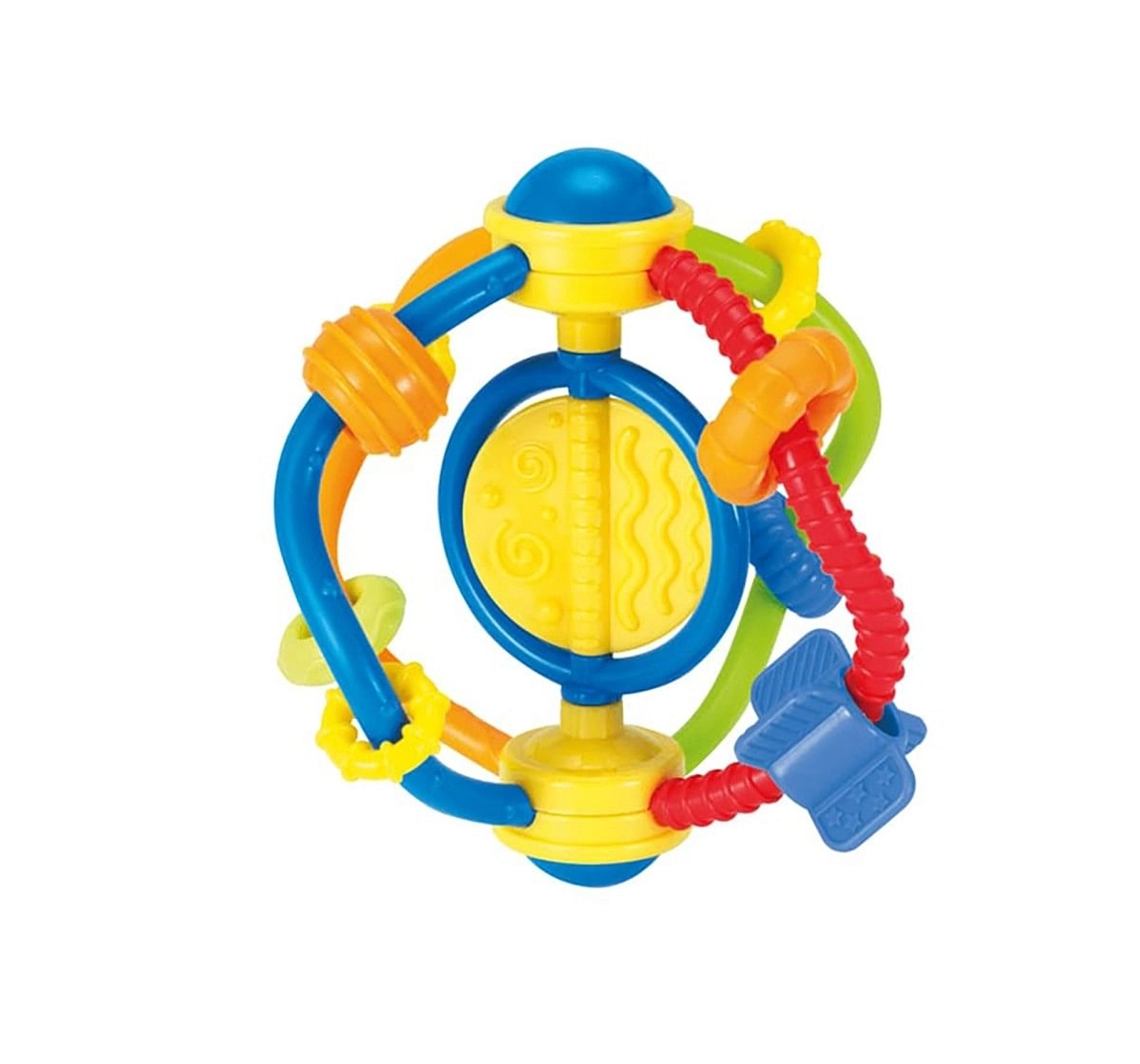 Winfun grip n play rattle New Born for Kids age 0M+ 