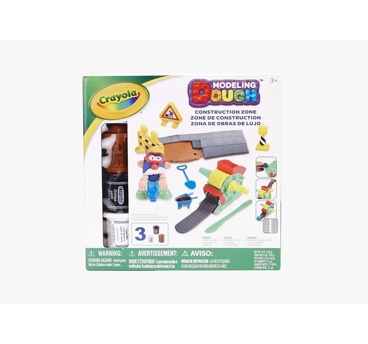 Crayola Large Playset Road Maker Set Clay & Dough for Kids age 3Y+ 