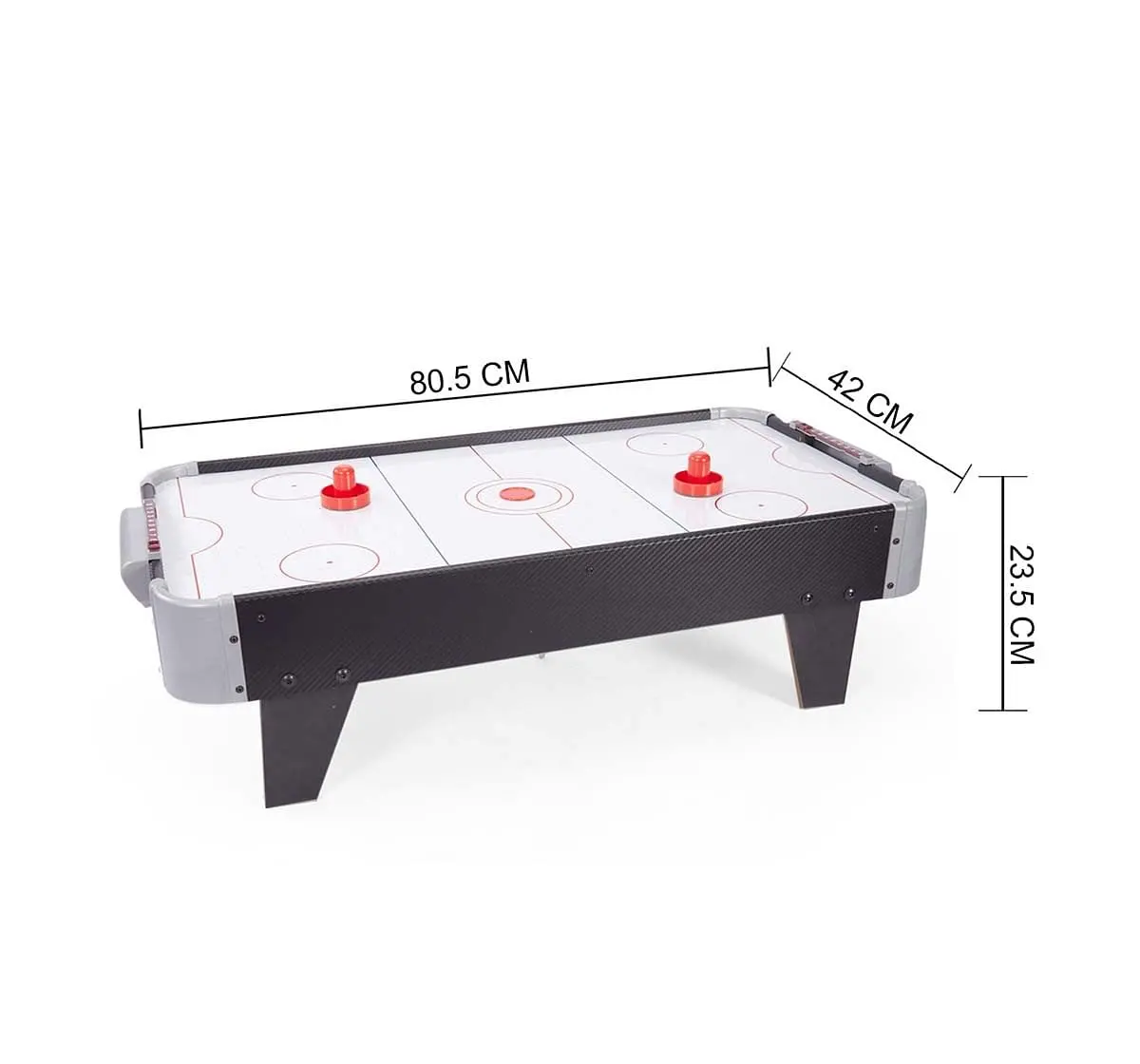 Comdaq White Air Hockey Game Indoor Sports for Kids age 3Y+ 