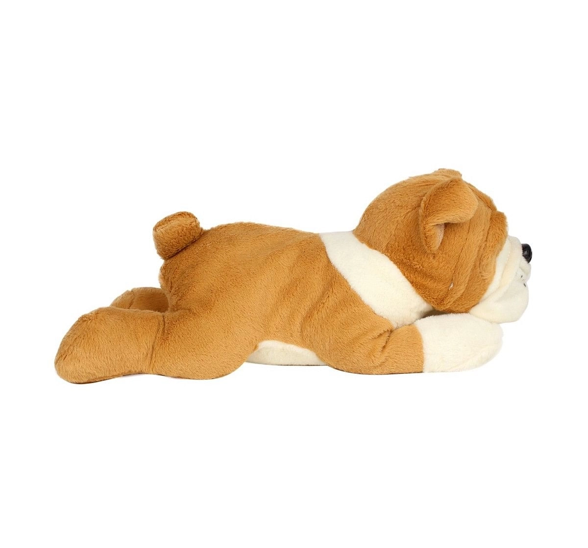 Cuddles Sleeping Bulldog 40 Cms Plush Toy for New Born Kids age 0M+