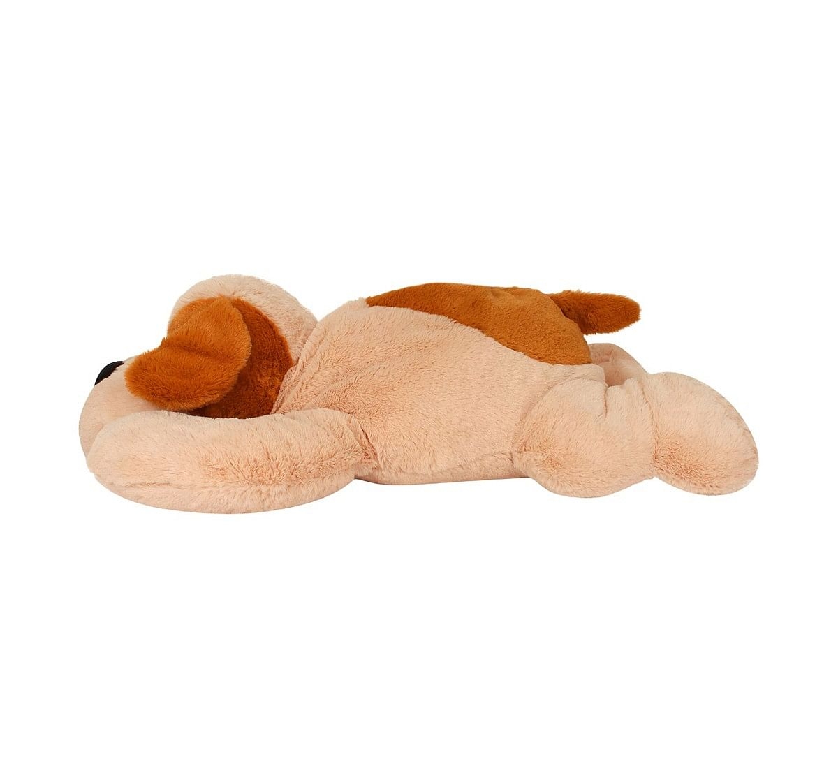 Qingdao Cuddles Laying Dog Cream And Brown Quirky Soft Toys for Kids age 12M+ - 20 Cm 