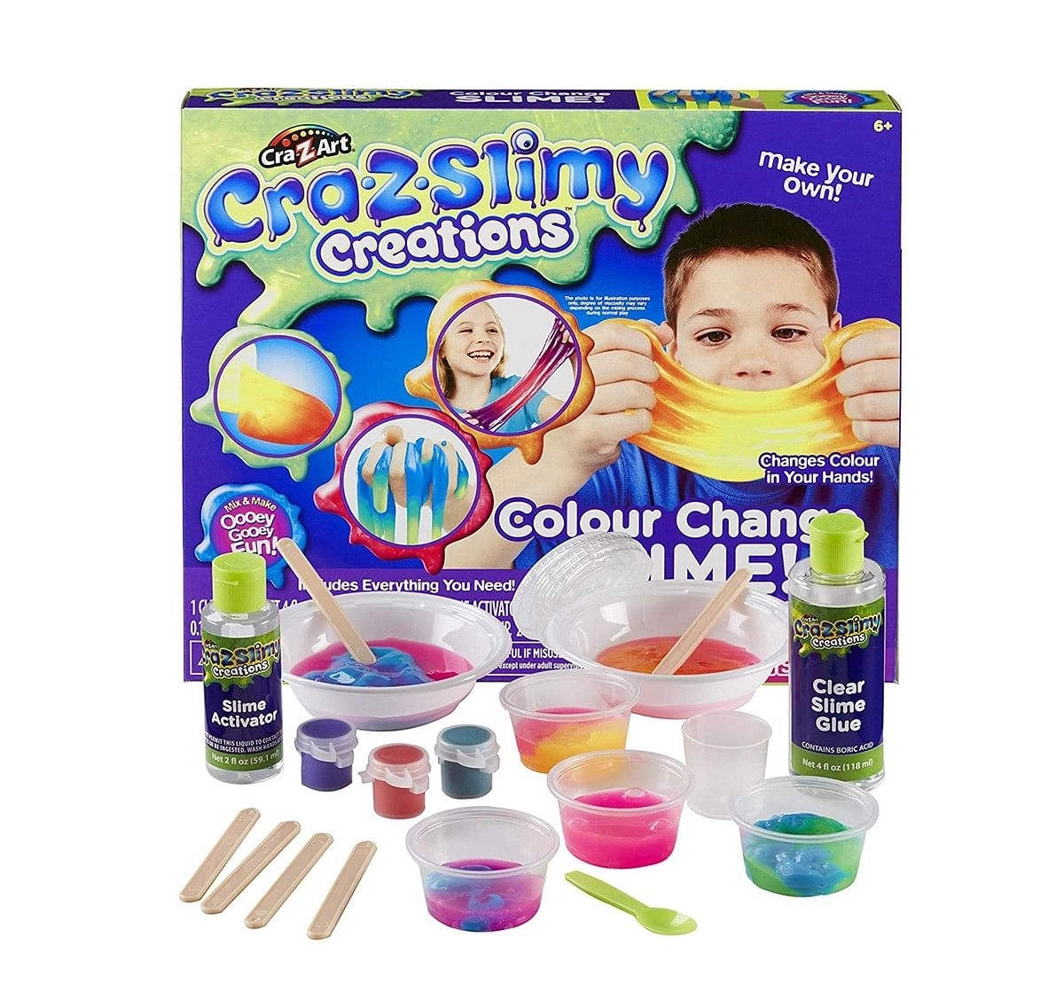 Cra-Z-Art Slime Color Change Slime Sand for Kids age 3Y+ 
