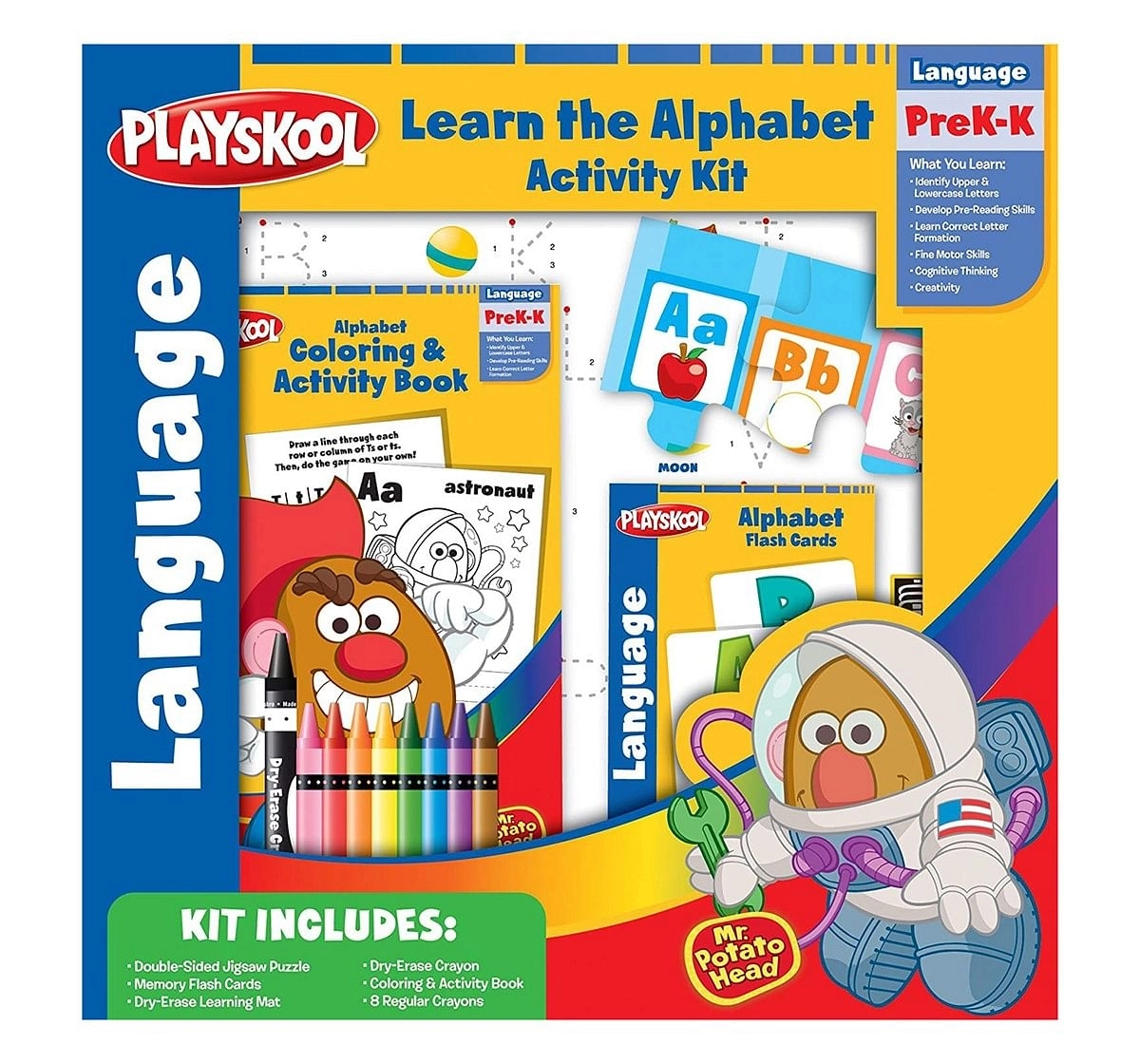 Playskool S Mr. Potato Head Alphabet Activity Kit School Stationery for Kids age 4Y+ 