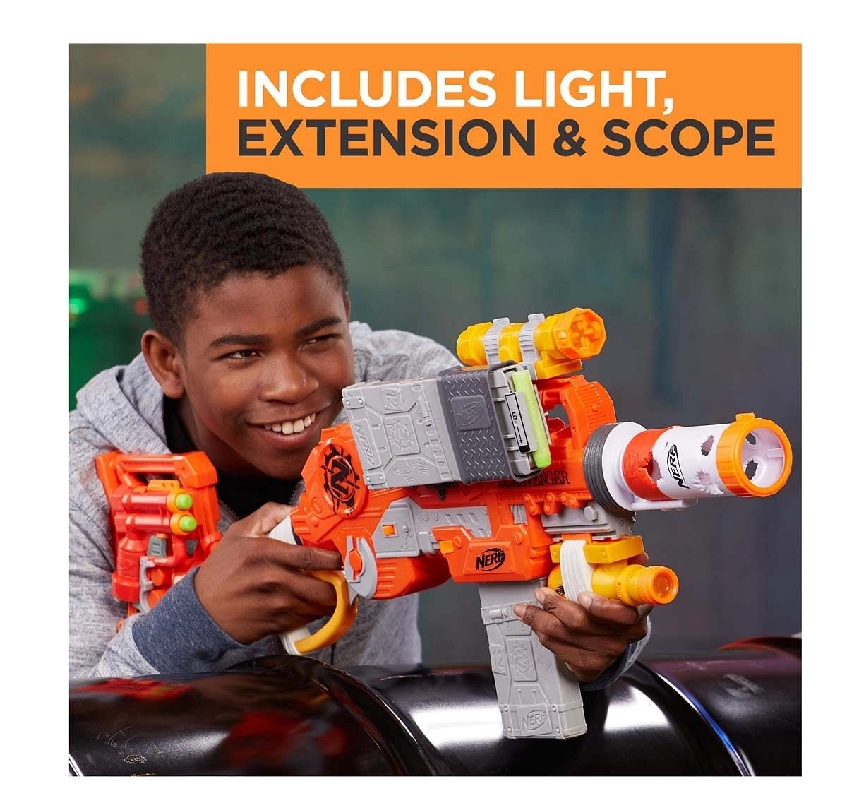 Nerf  Zombie Scravenger Blasters for age 8Y+ 
