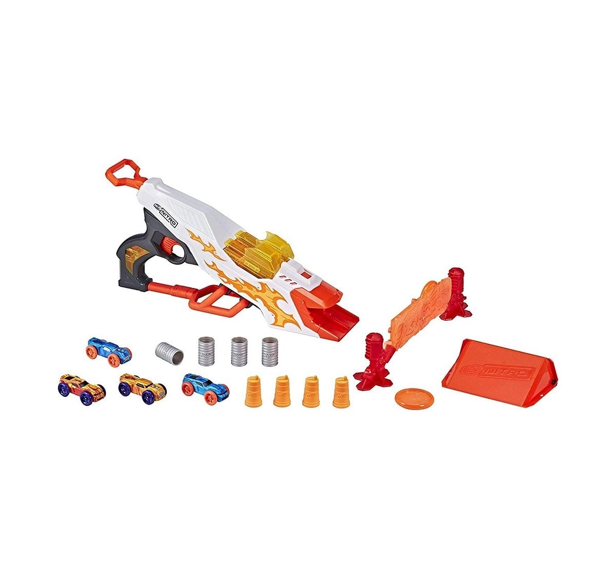 Nerf Doubleclutch Inferno Nitro Toy Includes Blaster, age 4Y+ 