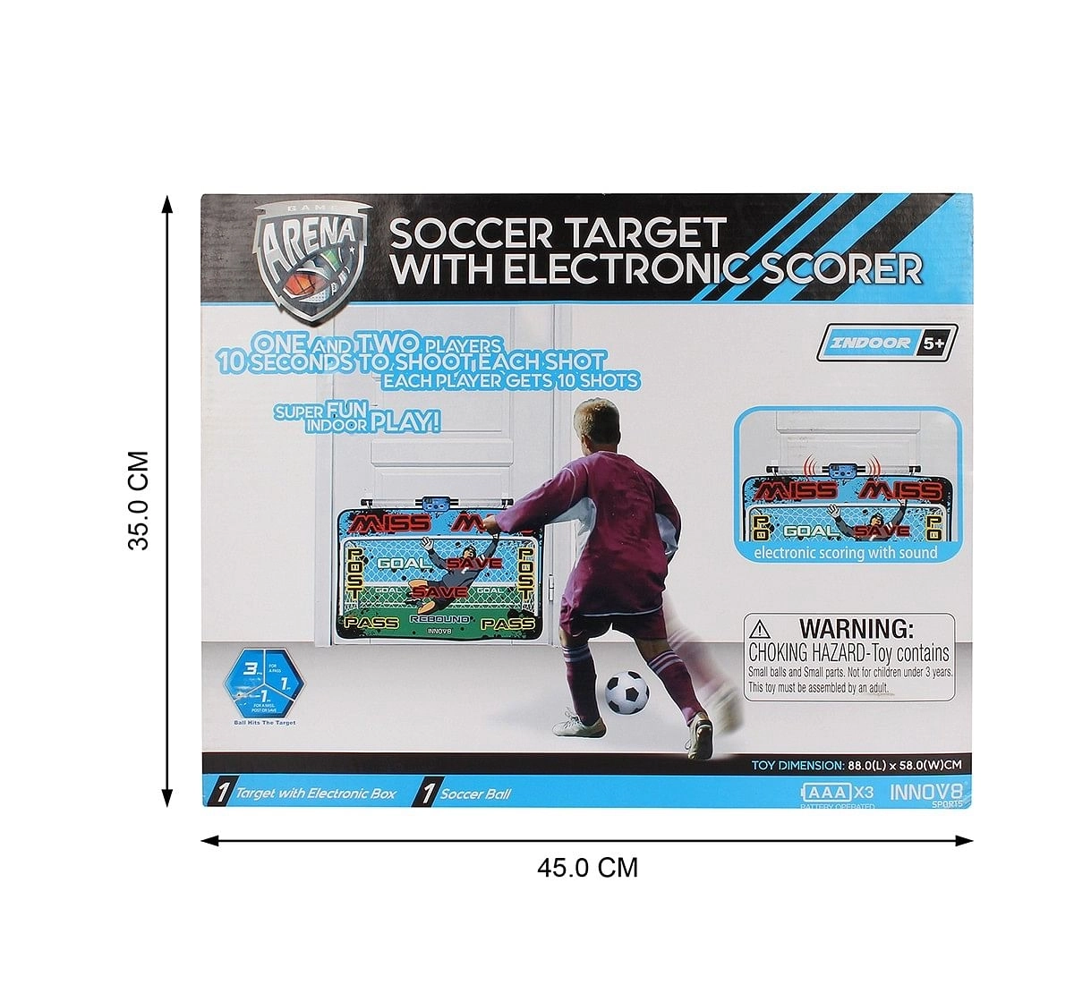 Hostfull Soccer Target With Electronic Scorer Ball Sports & Accessories for Kids age 5Y+ 